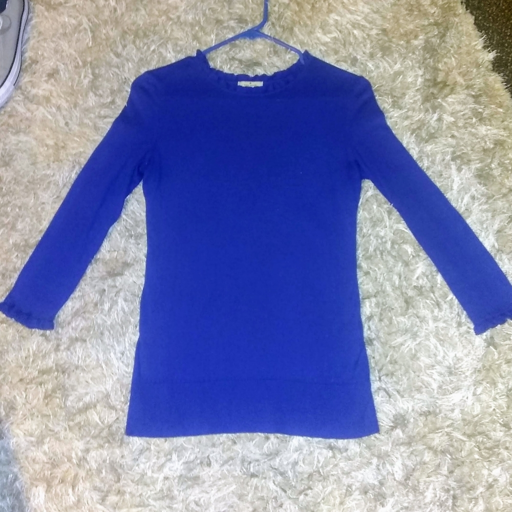 Kate Spade purple cashmere sweater Small